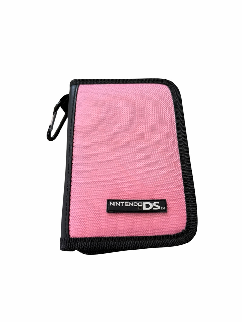 Nintendo Pink and Black DS Zip Case with 8 games